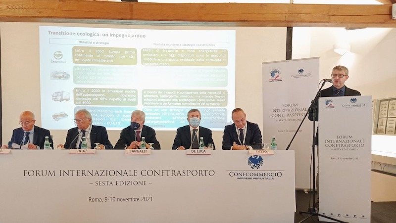 Sostenibilità e intermodalità al centro del 6° Forum Internazionale Conftrasporto–Confcommercio