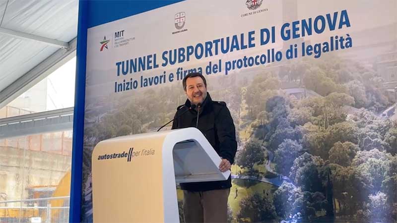 Al via i lavori per il tunnel subportuale di Genova