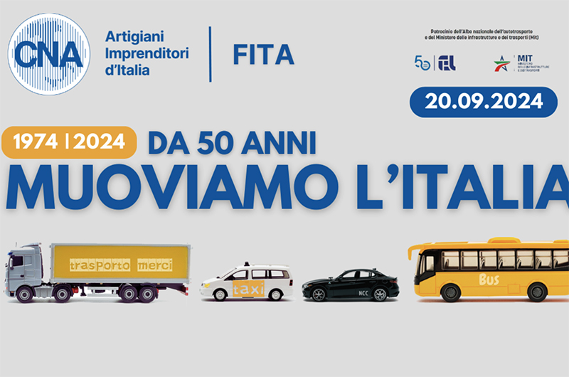 Il 20 settembre CNA-Fita festeggia i 50 anni