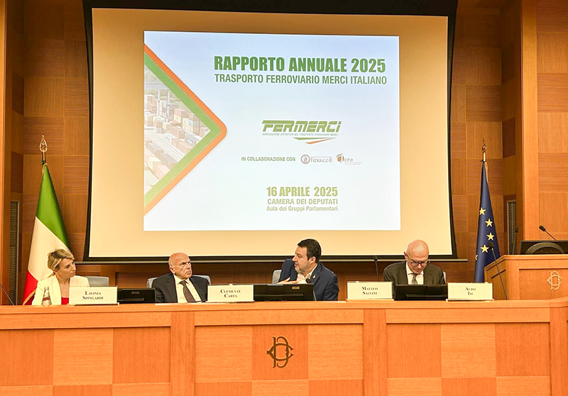 Cargo ferroviario fra luci e ombre: il rapporto Fermerci 2025