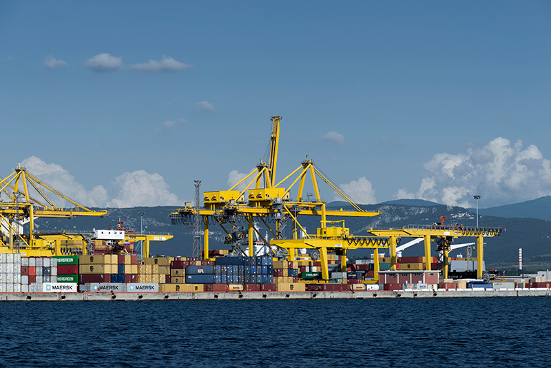 Cresce il traffico merci nei porti italiani: + 1,3% nel 2024