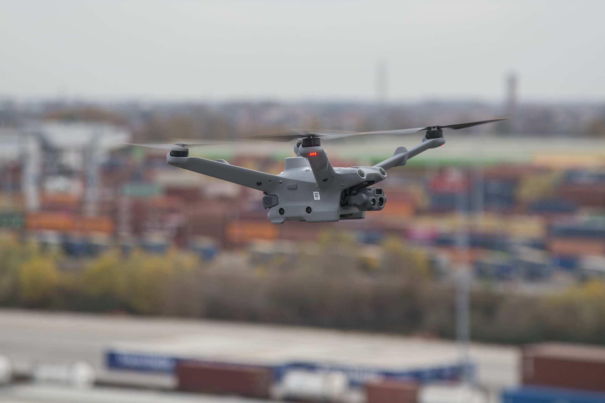 Interporto di Padova primo in Italia ad attivare la videosorveglianza con i droni