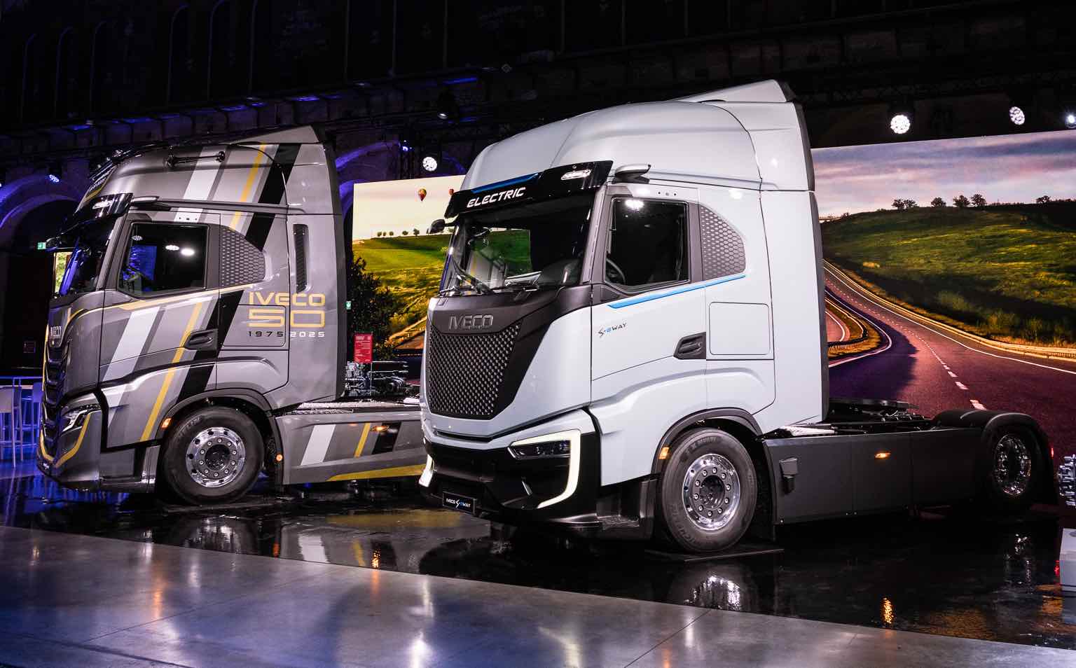 50 anni di Iveco: presentati tre nuovi veicoli elettrici