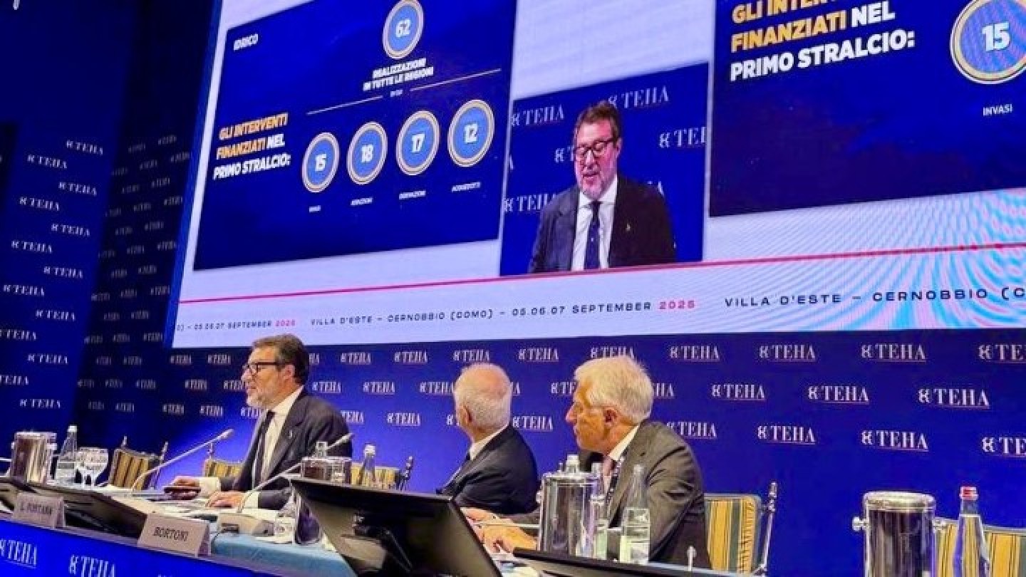 Ministro Salvini: un piano da 204 miliardi per le opere pubbliche